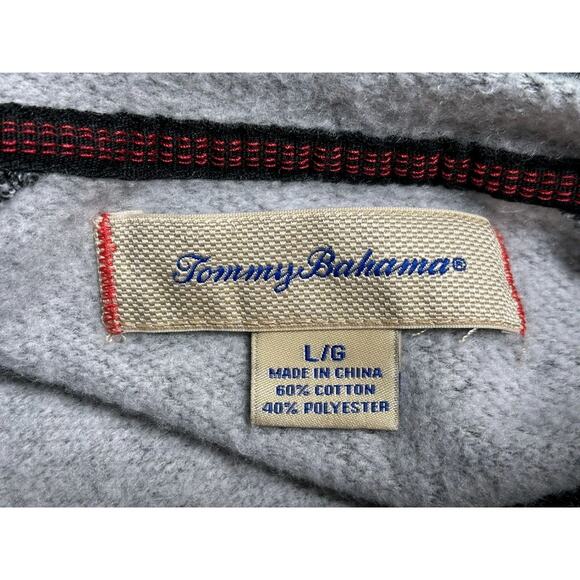 Tommy Bahama Pullover Sweater Mens Size L Heather Gray Crew Neck Super Soft - Picture 3 of 8
